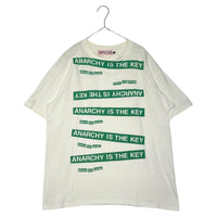 Undercover T -Shirt 90'S M Anarchy Is The Key About Music