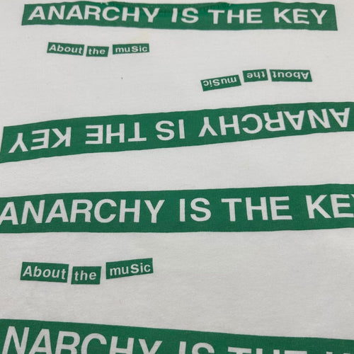 Undercover T -Shirt 90'S M Anarchy Is The Key About Music