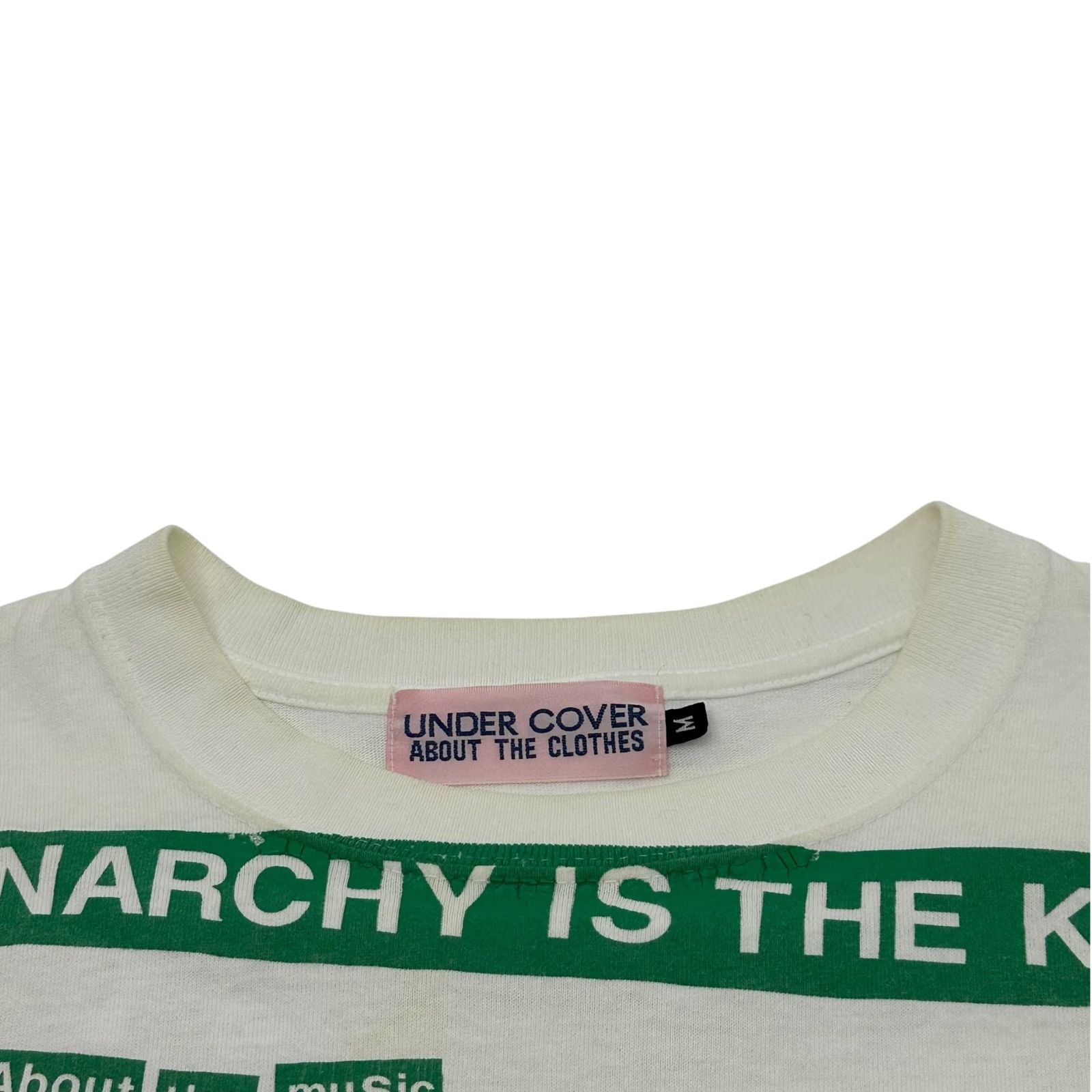 Undercover T -Shirt 90'S M Anarchy Is The Key About Music