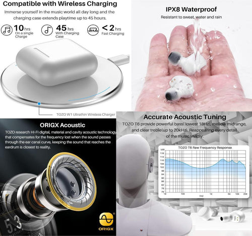 Earfun Wireless Earphones 2 Free Pro 3 Tozo T6