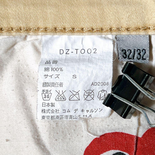 Play Comme Des Garcons Chino Pants S