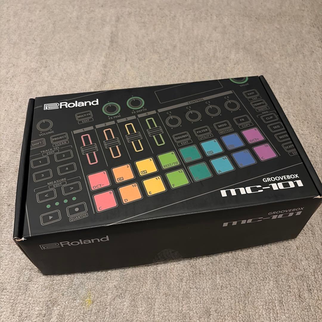 Roland Midi Keyboards Pads Mc-101 Portable Groovebox