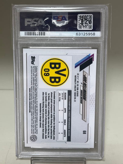Topps World Soccer Rc Chrome Psa9