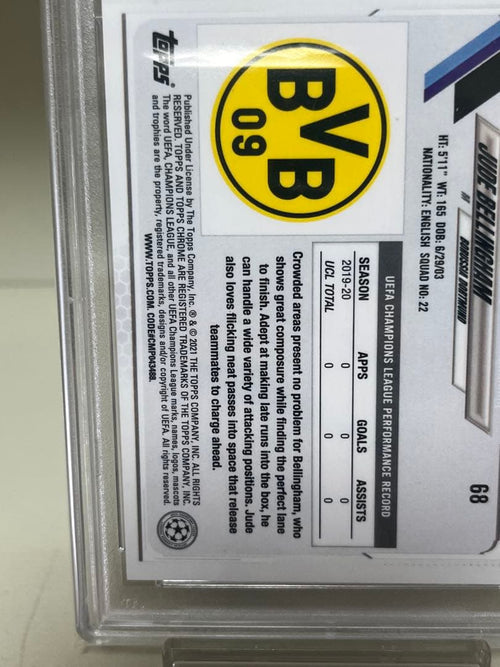 Topps World Soccer Rc Chrome Psa9