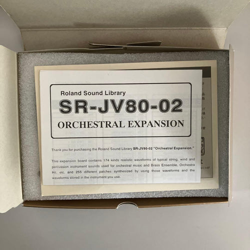 Roland Expansion Card Sr-Jv80-02