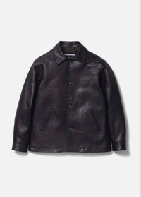 Neighborhood Other Leather Car Coat 25Aw Nbhd Brown