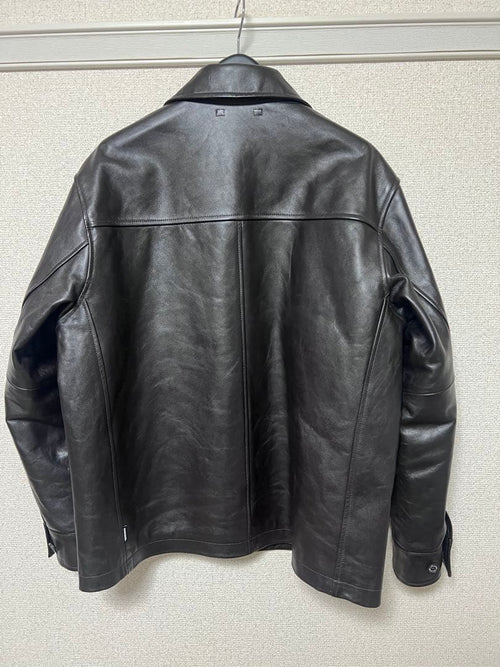 Neighborhood Other Leather Car Coat 25Aw Nbhd Brown