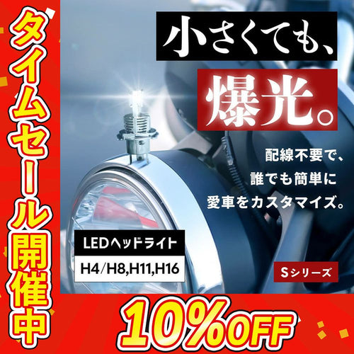 Hidya Light Winker Led Hid H4 Hi/Lo S 21600Cd