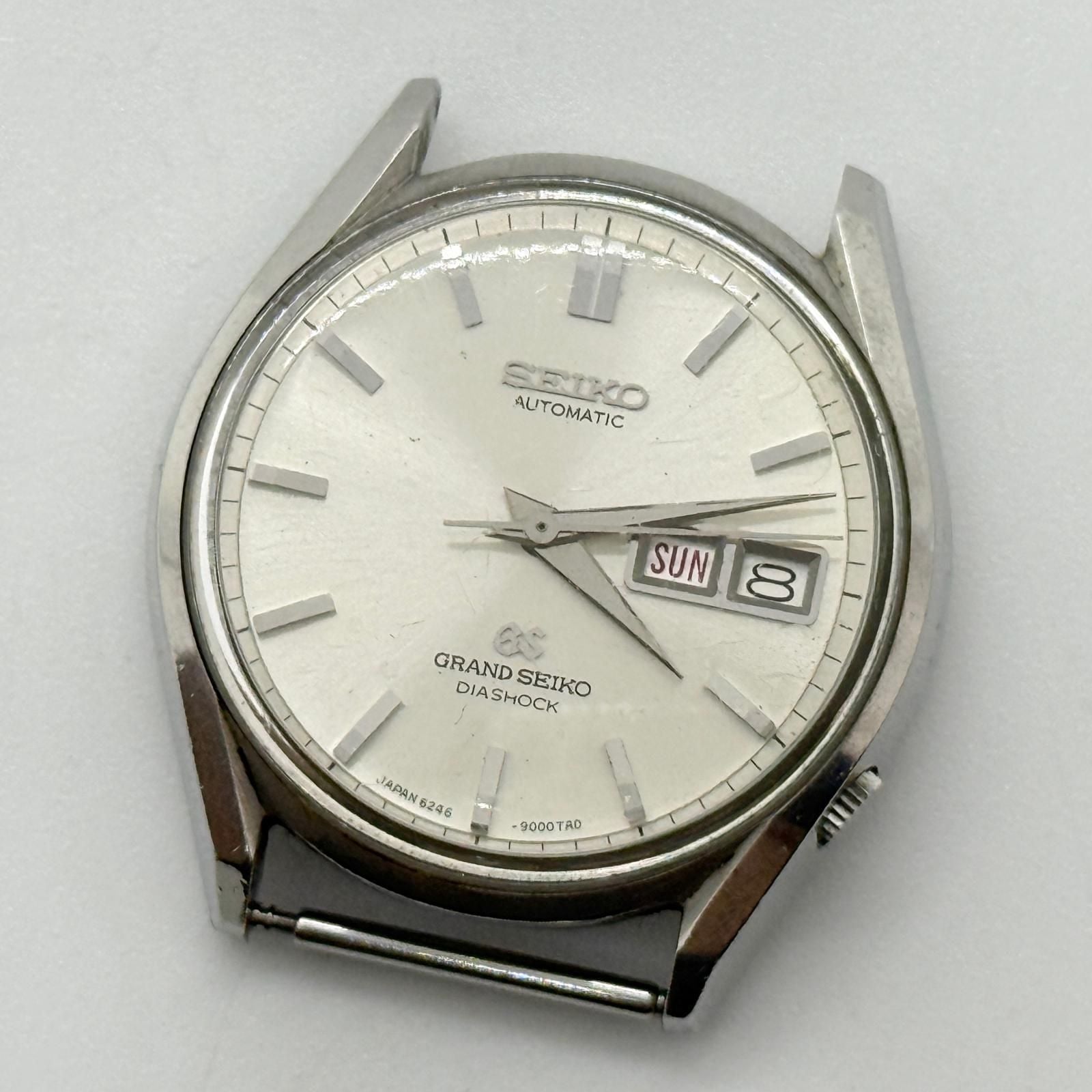 Seiko Automatic Winding Clock Grand 6246-9001 At