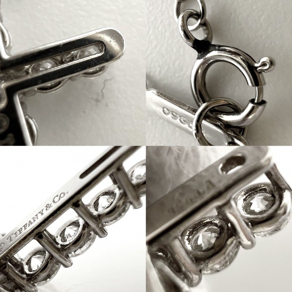 Tiffany Necklace Tiffany&Co. Pt950 3.3G