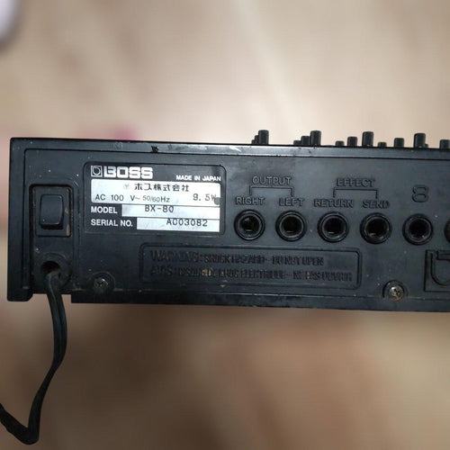 Roland Analog Mixer Boss Bx-80 8