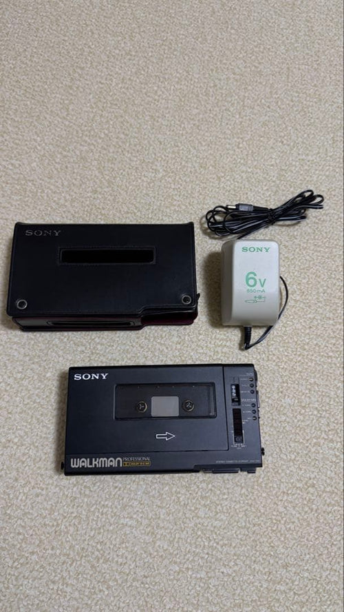 Sony Cassette Player Wm-D6C Walkman Professional