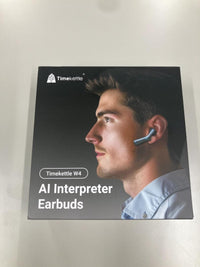 Translation Devices Timekettle W4 Ai Interpreter Earbuds