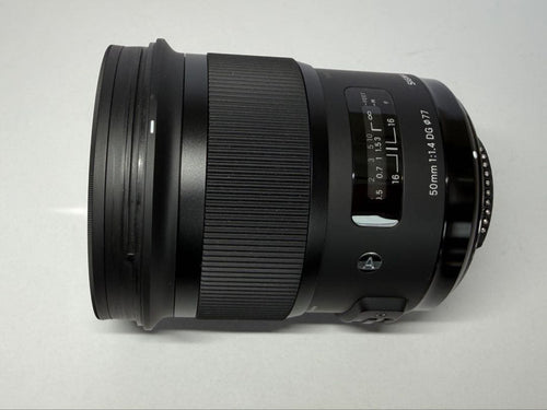 Sigma Prime Lenses 50 F1.4Dg Art Nikon F