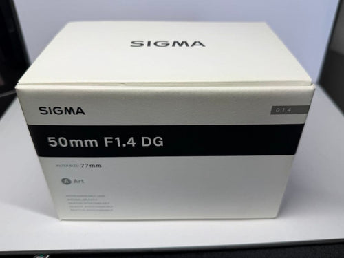 Sigma Prime Lenses 50 F1.4Dg Art Nikon F