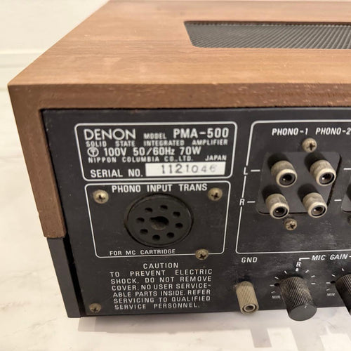 Others Denon Model Pma-500
