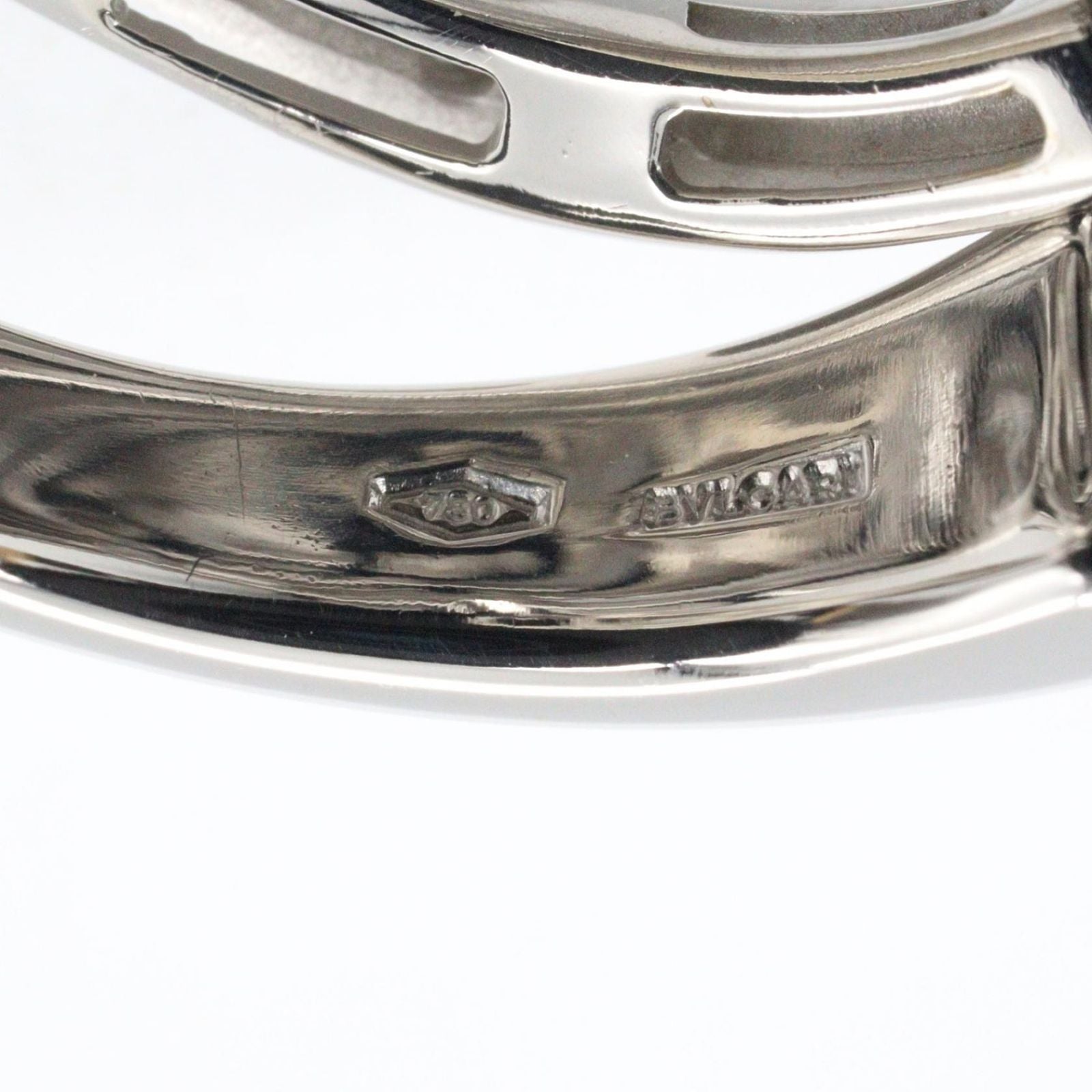 Bvlgari Ring K18Wg Used A