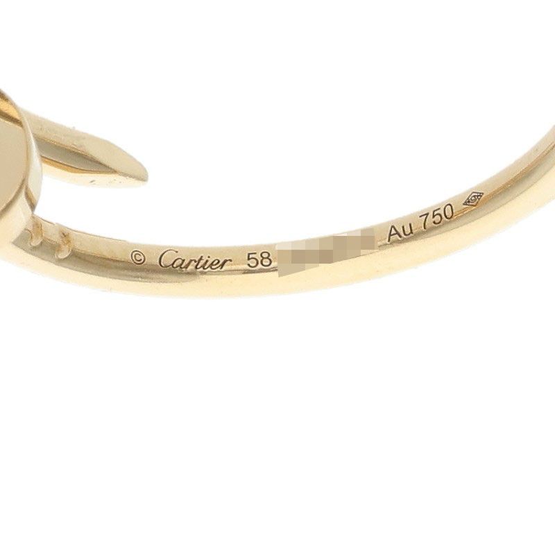 Cartier Ring Juste Un Clou Sm/ K18Yg 58/18
