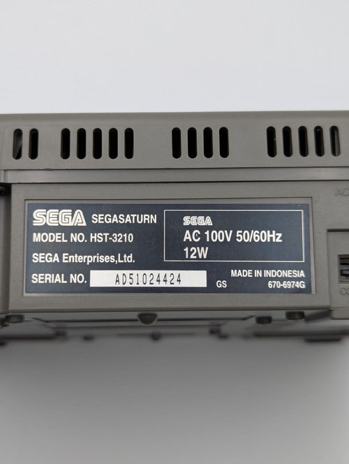 Sega Games Body Saturn