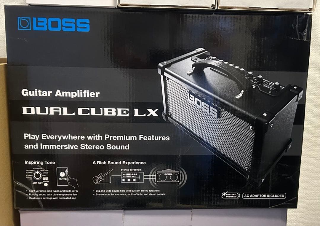 Boss Guitar Amplifier Bluetooth Dual Cube Lx