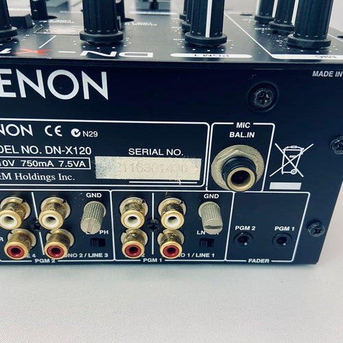 Denon Dj Mixer Dn-X120