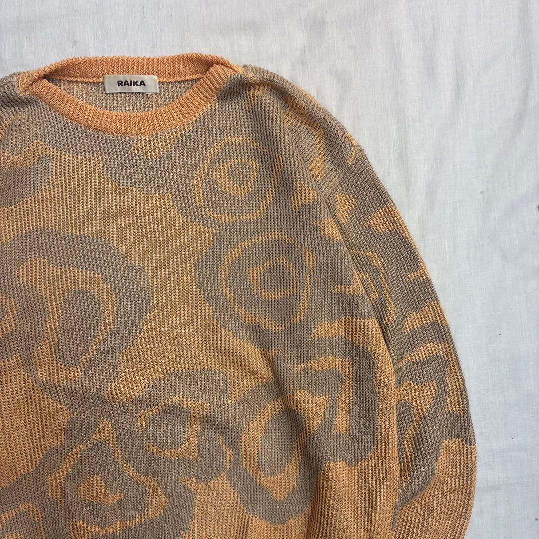 Vintage Knitted Tops Sweaters 1990S Archive Raika,Linen100%,Sweater