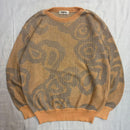 Vintage Knitted Tops Sweaters 1990S Archive Raika,Linen100%,Sweater