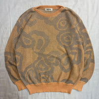 Vintage Knitted Tops Sweaters 1990S Archive Raika,Linen100%,Sweater