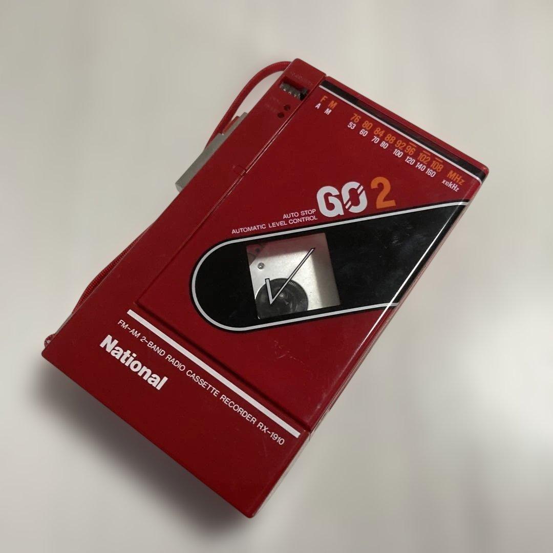 National Radios Radio Cassette Players Rx-1910