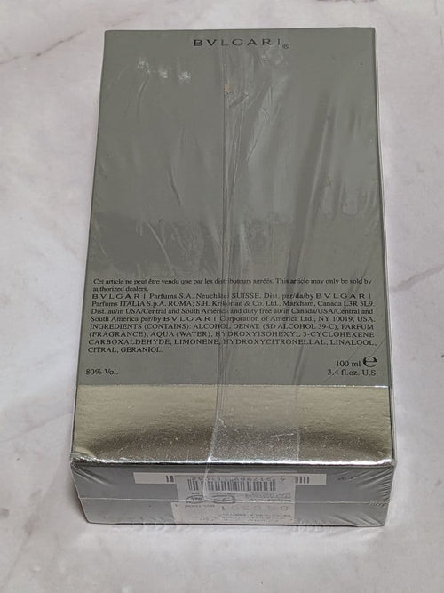 Bvlgari Perfume (Unisex) Pour Homme 100Ml