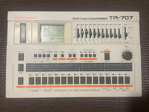 Rhythm Machines Roland Tr-707