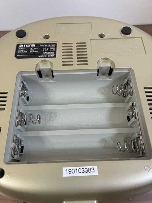 Aiwa Cd, Md Cassette Decks Cr-10D Radio Player