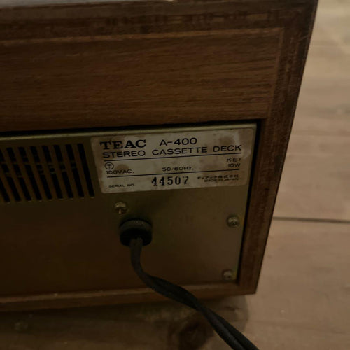 Cd, Md Cassette Decks Teac A-400