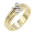Tiffany Ring Co #8.5 K18 K18Wg