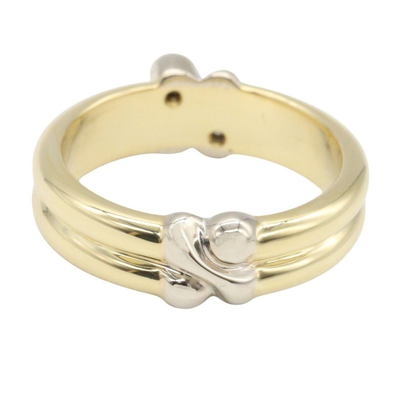 Tiffany Ring Co #8.5 K18 K18Wg