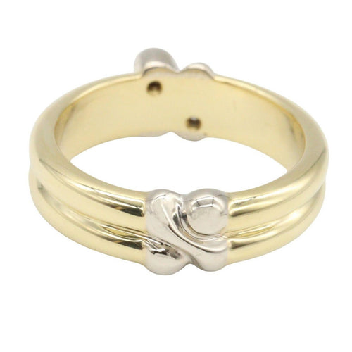 Tiffany Ring Co #8.5 K18 K18Wg