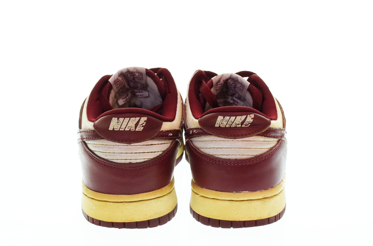 Nike Sneakers 90'S Dunk Low White Team Red 90 99 630358 103S-1578