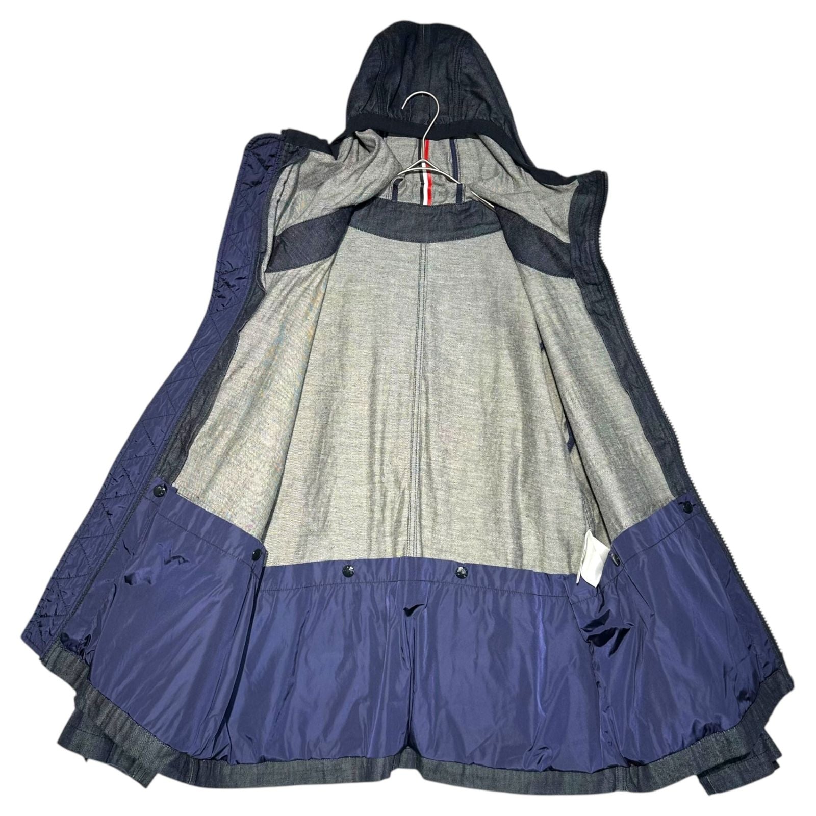 Moncler Others Alain Urethane Tape Denim Hooded Jacket C1-091-42011-35-5499Y