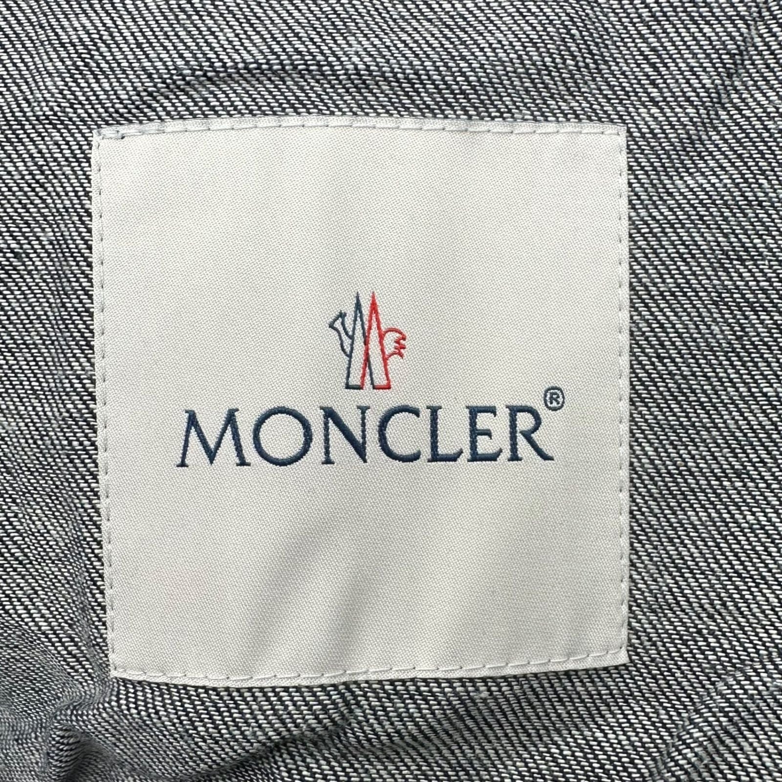 Moncler Others Alain Urethane Tape Denim Hooded Jacket C1-091-42011-35-5499Y
