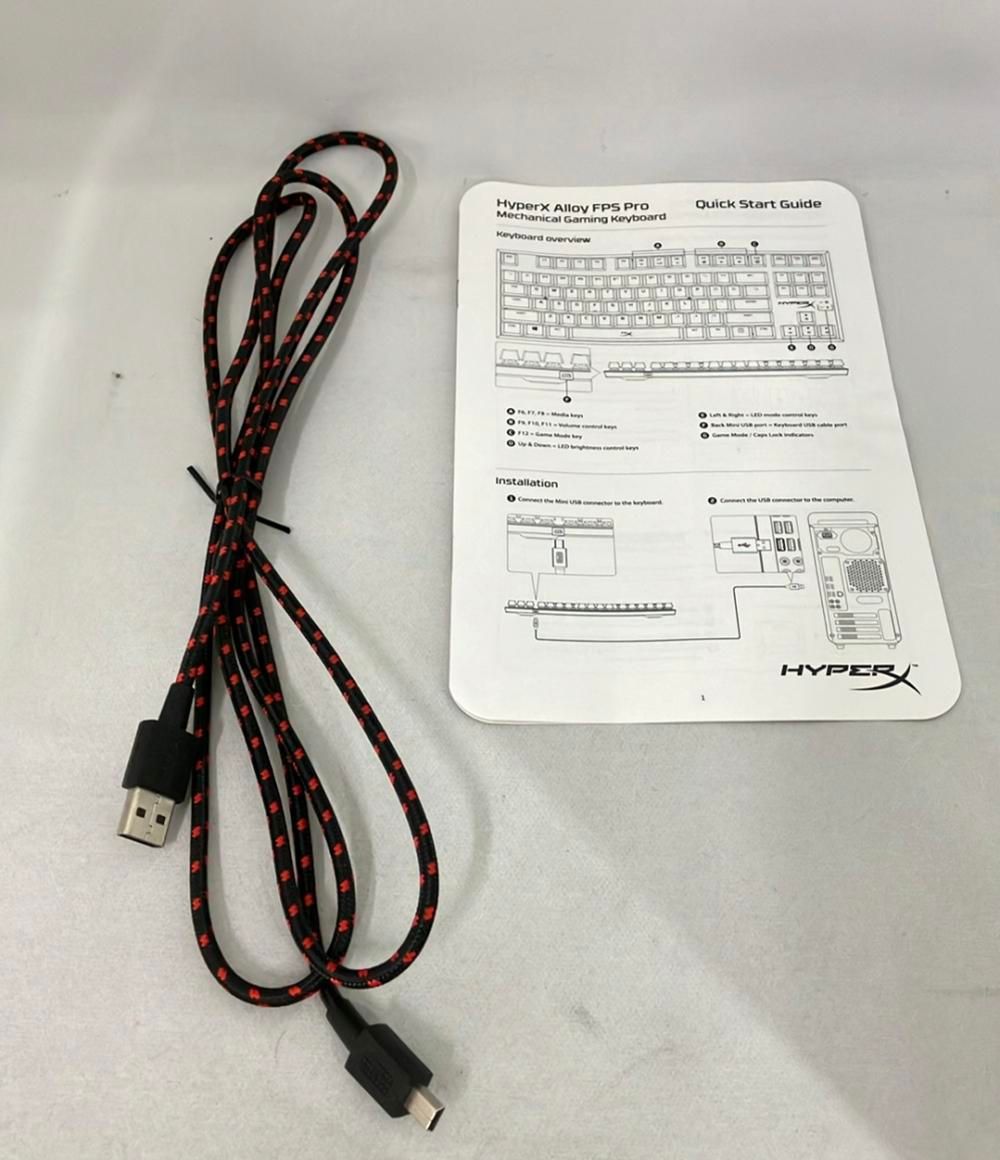 Others Alloy Fps Pro Cherry Mx Hx-Kb4Rd1-Us Hyper X