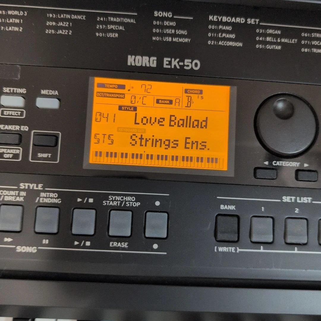 Korg Keyboards Digital Pianos Ek-50