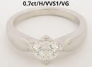 Bvlgari Rings 0.7Ct H