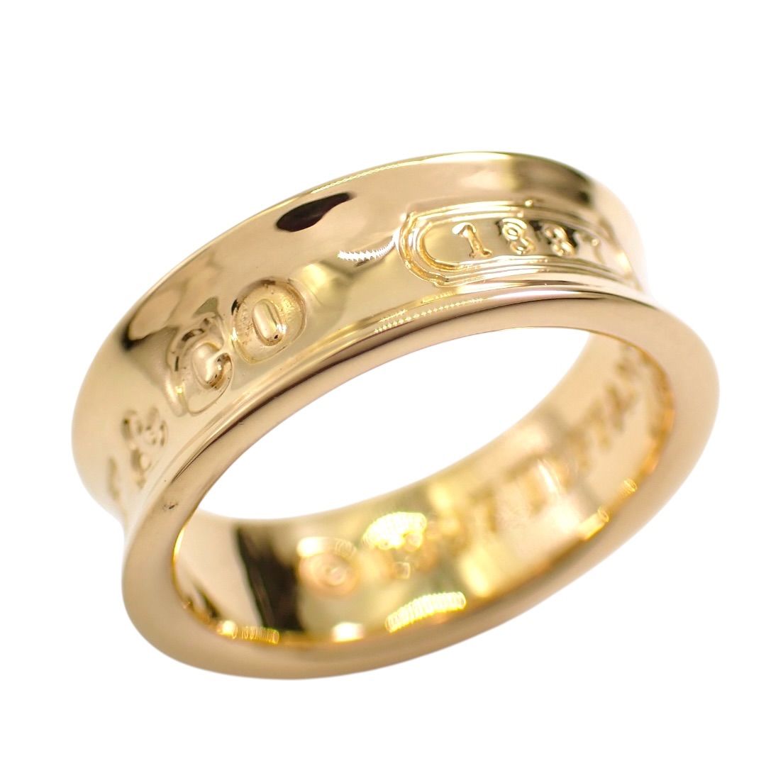 Tiffany Ring Co. 9 1837 750 K18 Yg 4920
