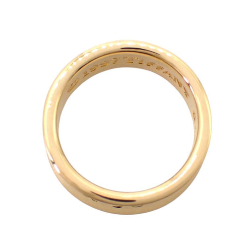 Tiffany Ring Co. 9 1837 750 K18 Yg 4920