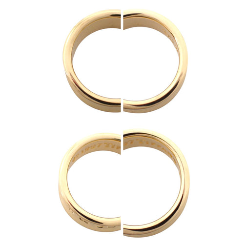 Tiffany Ring Co. 9 1837 750 K18 Yg 4920