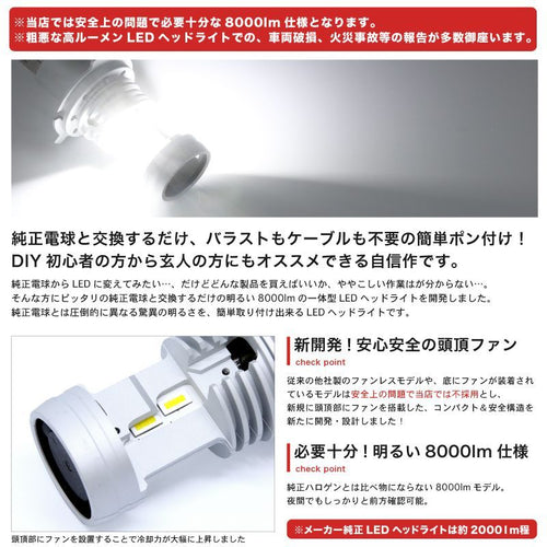 Light Gx/Lx/Jzx100 Led H4 Hi/Lo [H8.9 H13.9] 2
