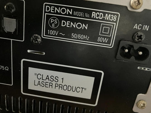 Other Denon Rcd-M38 Cd
