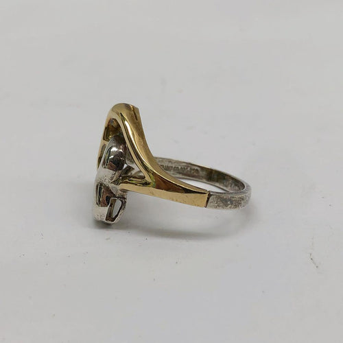 Tiffany Rings 6Ab34 Tiffany&Co. K18 Sv925