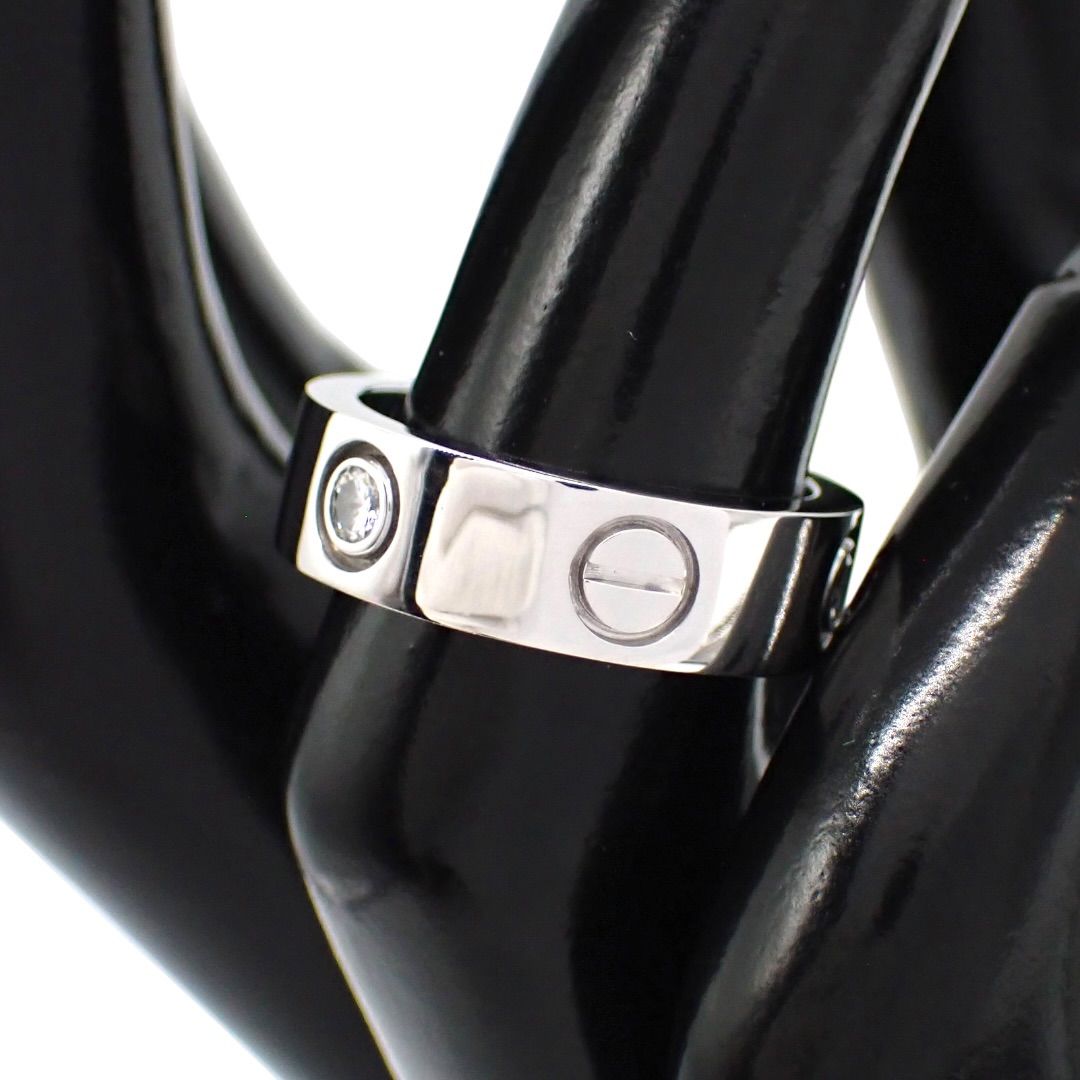 Cartier Ring 48 3P 750 K18 8 Wg Love 4964