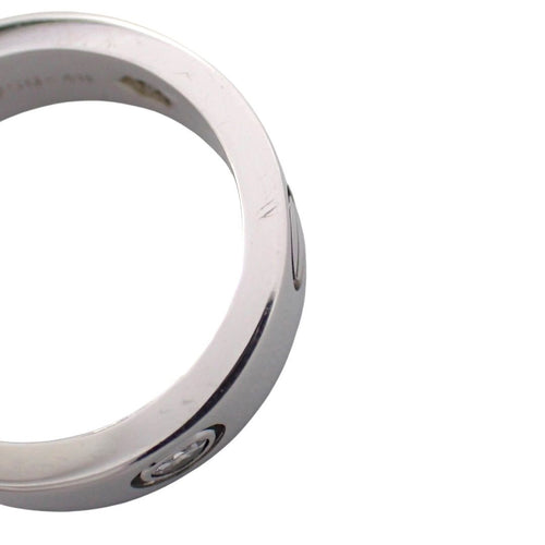 Cartier Ring 48 3P 750 K18 8 Wg Love 4964